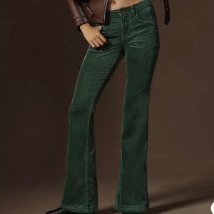 COPY - Pilcro - Anthropologie - Icon Low-Rise Corduroy Chop Pocket Flare Jeans …